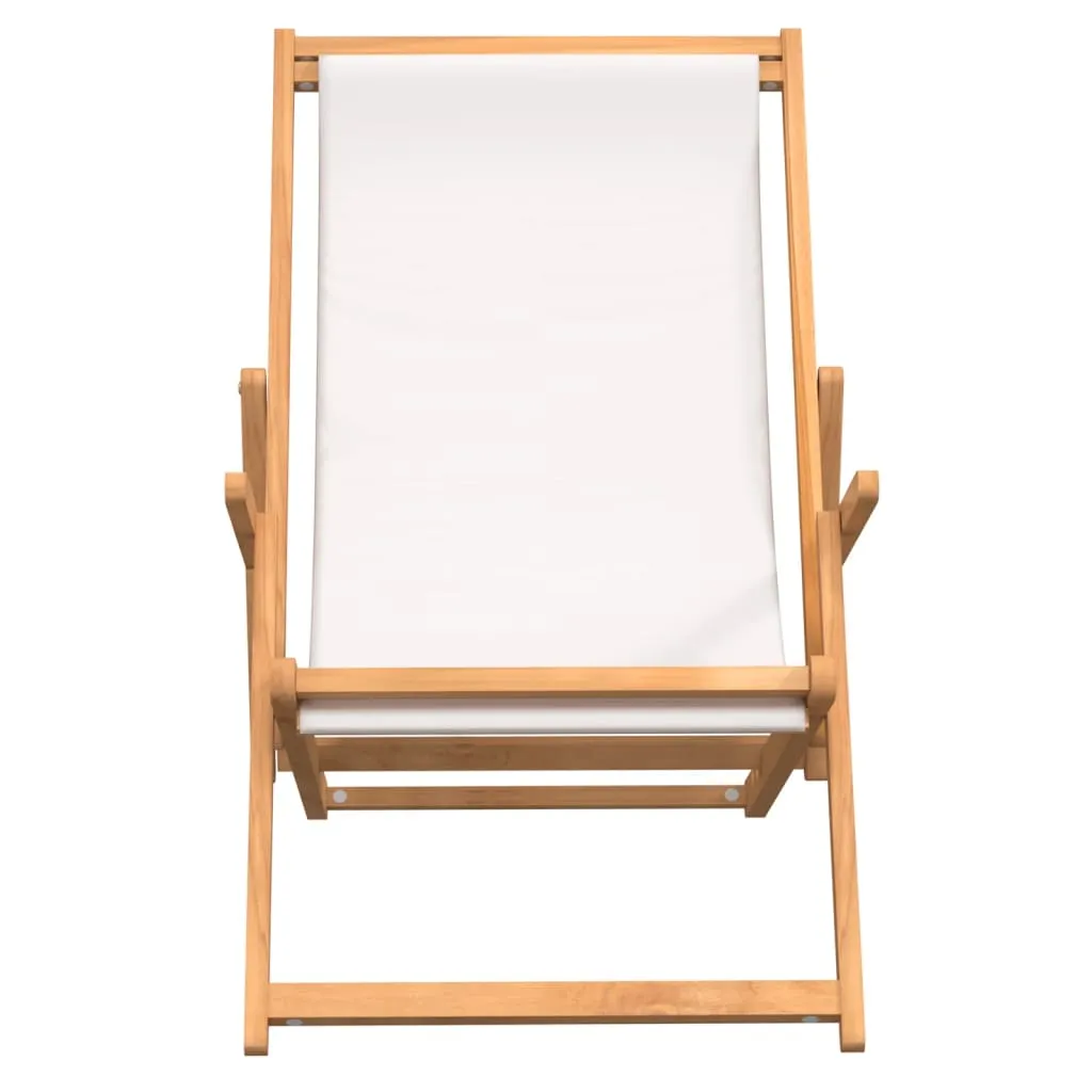 Deck Chair Teak 22.1"x41.3"x37.8" Blue