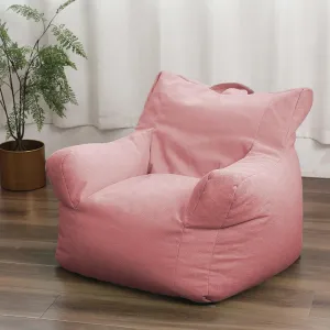 DELURA Bean Bag Chair,Puff Chair,Lazy Sofas Cover Chairs Without Filler Lounger Seat Bean Bag Pouf Puff Couch Tatami Living Room Beanbags (Color : F)
