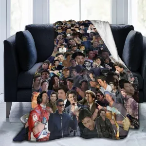 Derek Shepherd Blanket Flannel Fleece Printed Throw Blankets Ultra Soft Micro Warm Blanket for All Season Bedding Chair Sofa Couch Bed 50"x40"