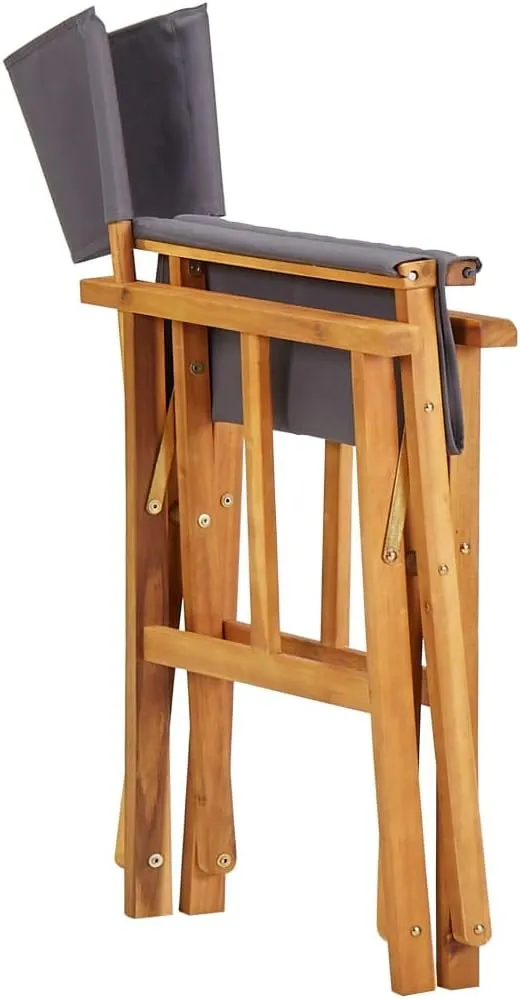 Director's Chairs,Outdoor Furniture,Camping Chair,Foldable for Easy Storage and Transport,Used for Campsite, Beach, Sports Pitch,Fishing,Lawn, Deck, Solid Acacia Wood