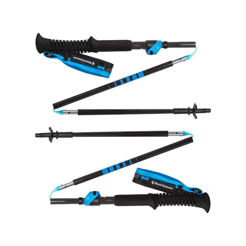 Distance Carbon FLZ Trekking/Running Poles (105-125 cm)