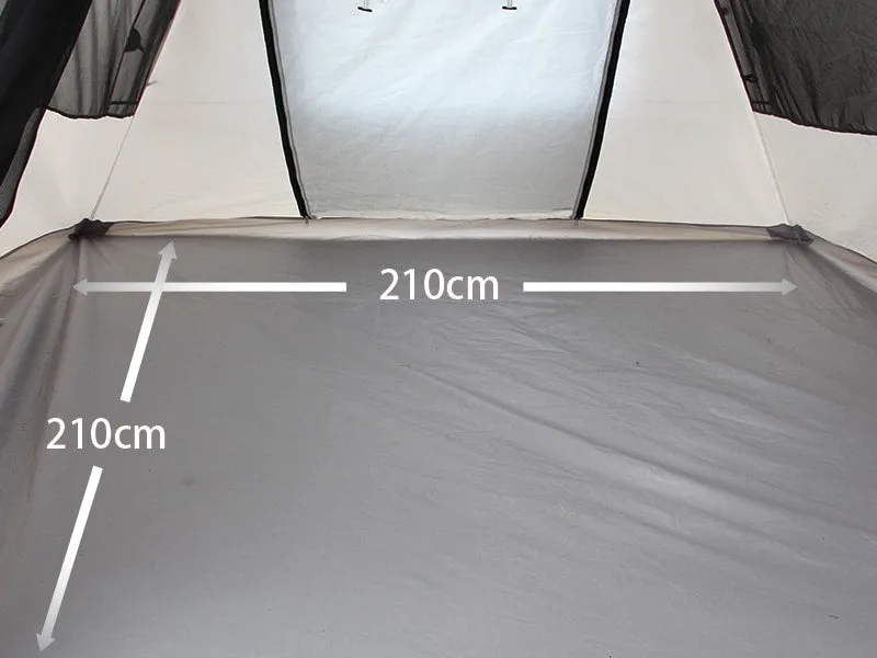 DoD Rider's Tandem 4 person Tent - Tan