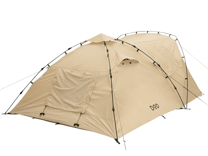 DoD Rider's Tandem 4 person Tent - Tan