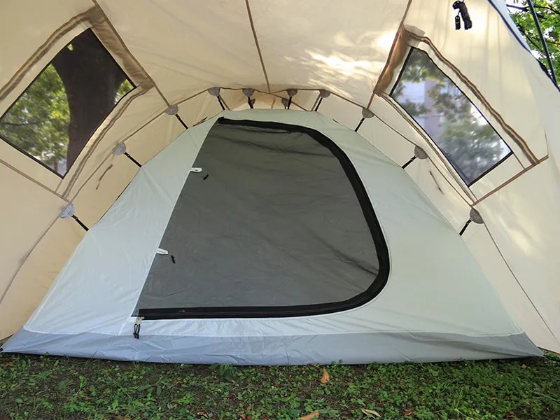 DoD Rider's Tandem 4 person Tent - Tan