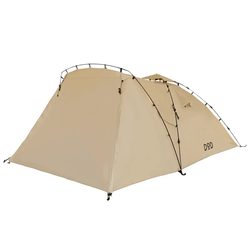 DoD Rider's Tandem 4 person Tent - Tan