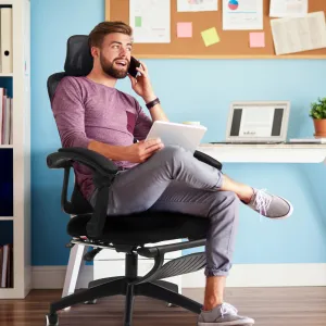 Drogo ComfortPro Premium Ergonomic Office Chair for Work from Home,Mesh Chair for Office