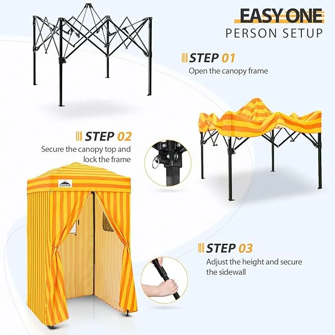 EAGLE PEAK Pop up Changing Room