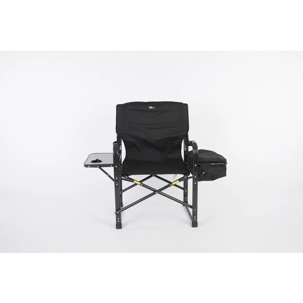 El Capitan Directors Chair Chrome Black