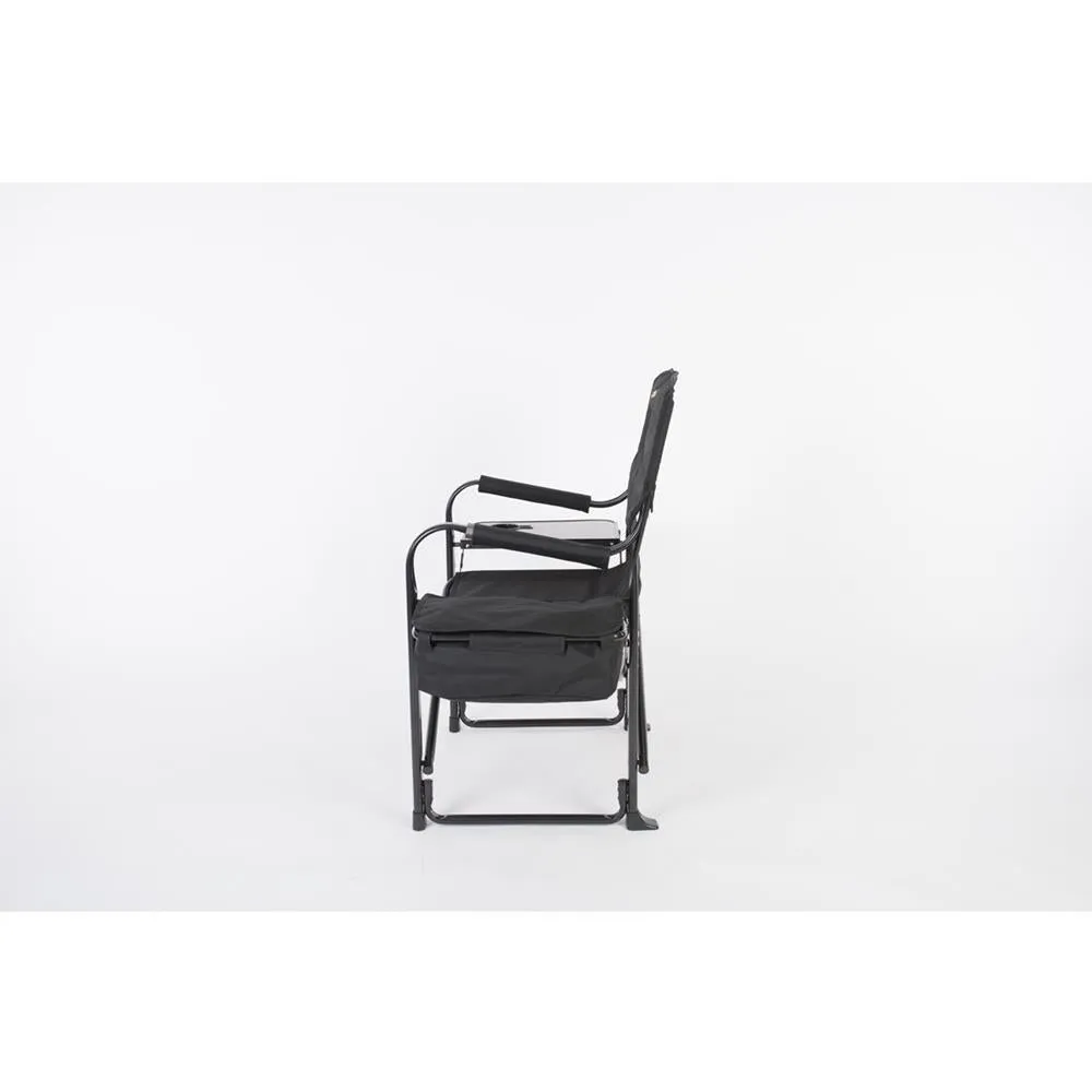 El Capitan Directors Chair Chrome Black