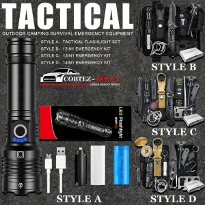 Emergency Survival Kit First Aid Bug Out Military Prepper Kit 4 Styles Available