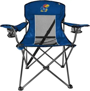 Equip Tailback Sports Fan Folding Chair, University of Kansas