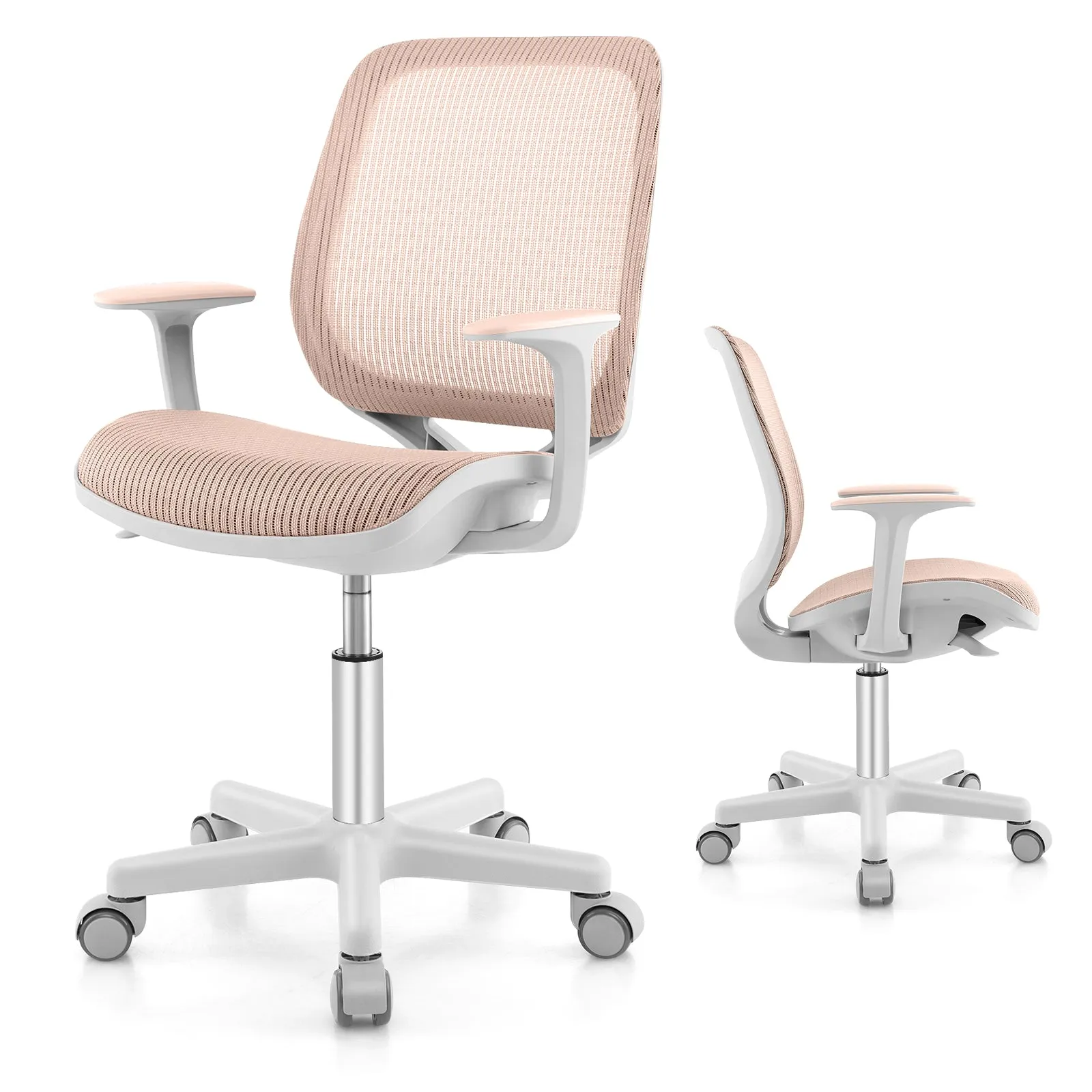 Ergonomic Children Study Chair with Breathable Mesh Back