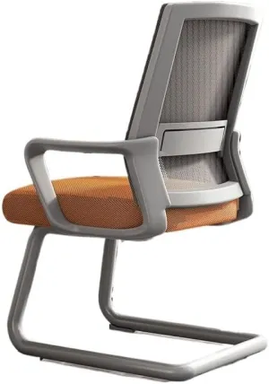Ergonomic Desk Chair Office Chair, Ergonomic Desk Chair, Middle Back Desk Chair Breathable Mesh Home Office Chair Office Chair(Orange)