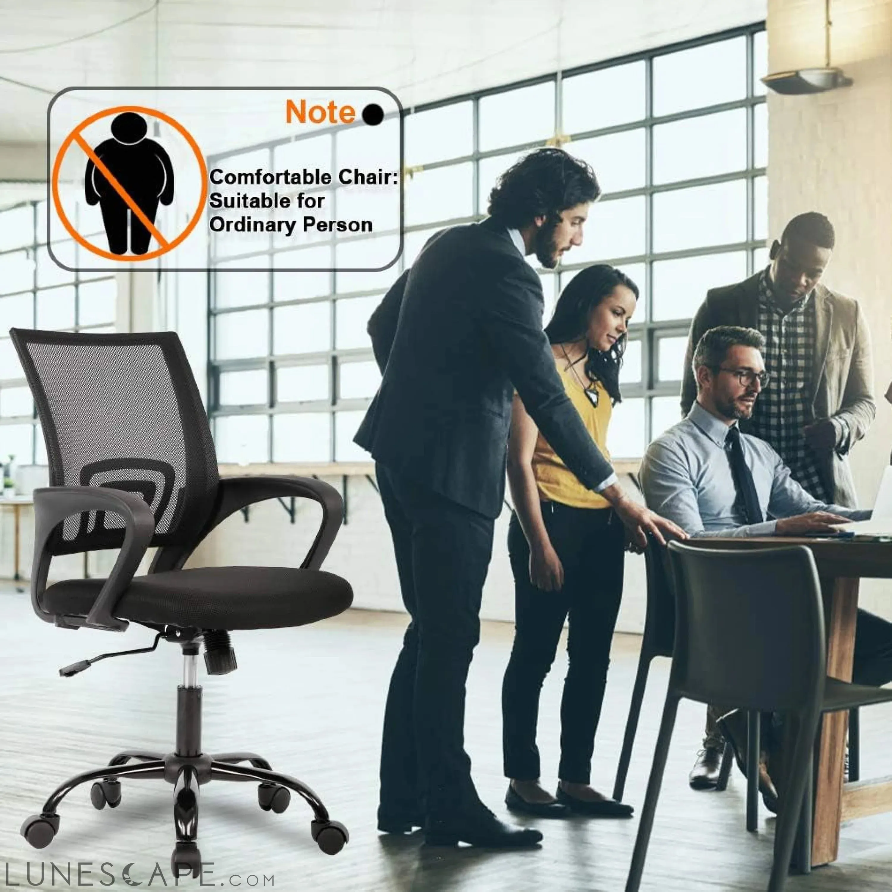 Ergonomic Office Chair Home Desk Chair Task Mesh Computer Chair Gaming