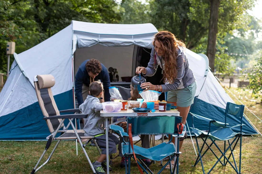 Family Camping Tent 4 Person - 4.2 Fresh & Black