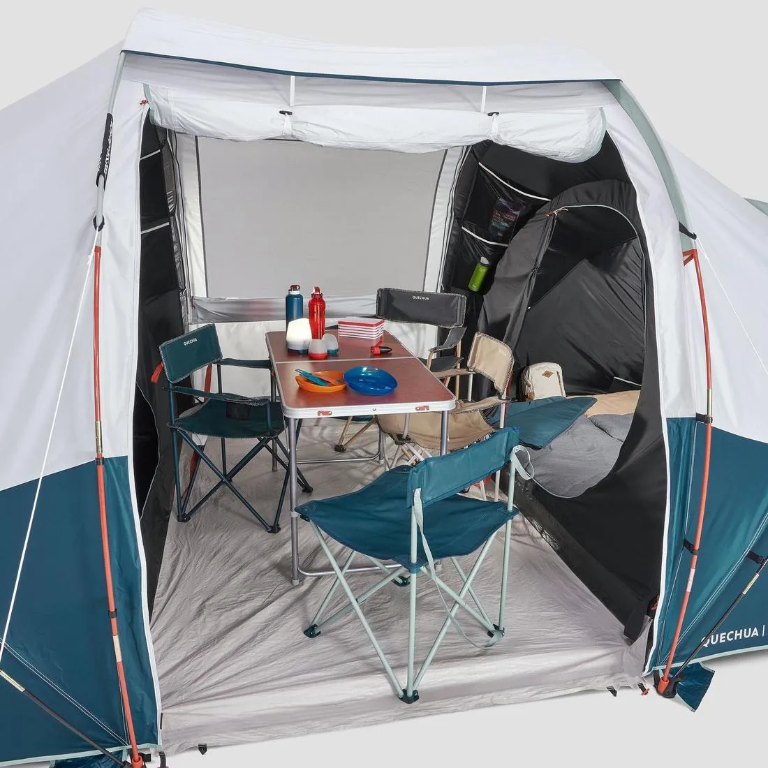 Family Camping Tent 4 Person - 4.2 Fresh & Black