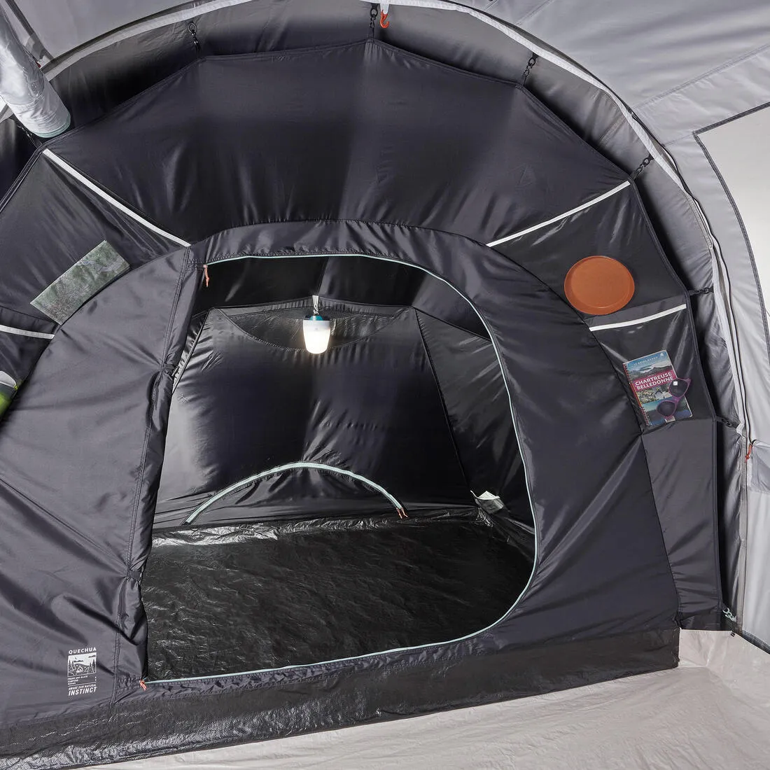 Family Camping Tent 4 Person - 4.2 Fresh & Black