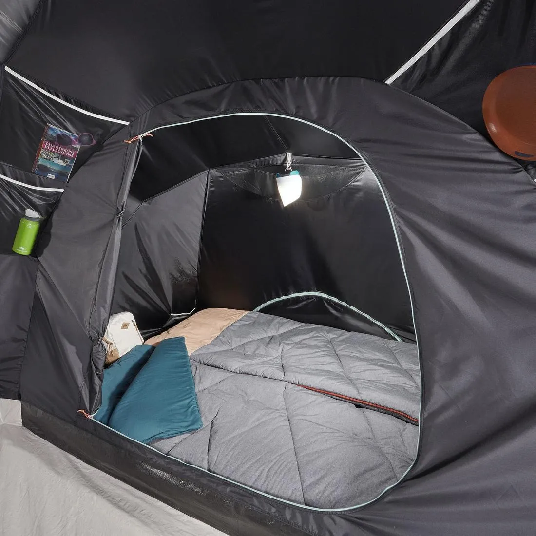 Family Camping Tent 4 Person - 4.2 Fresh & Black