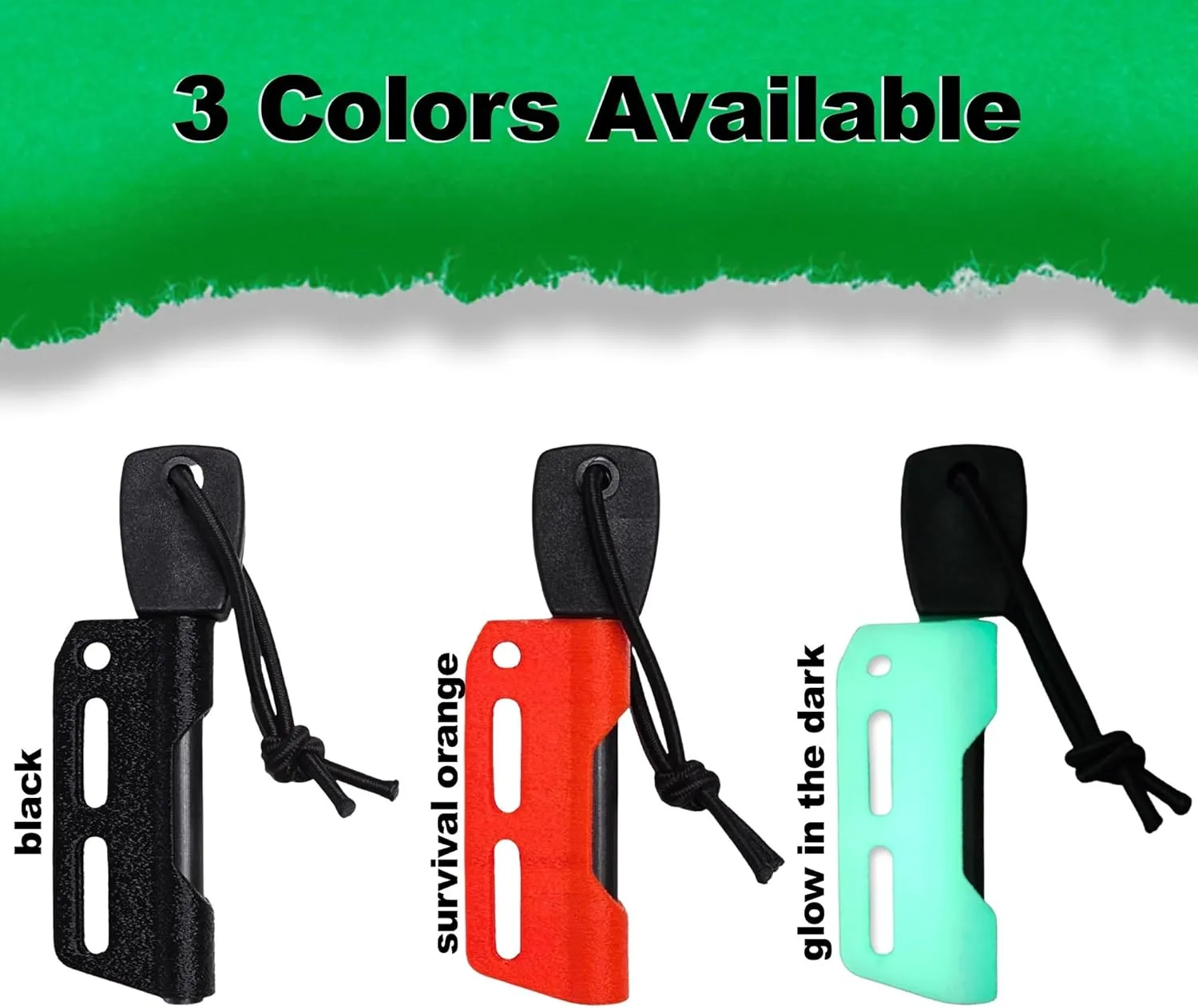 Fire Steel Holder for Kydex Sheath With Fire Starter Kit, Camping Essentials, Survival Kit, Outdoor, Bushcraft, Knife Sheath, Magnesium Flint Fire Starter