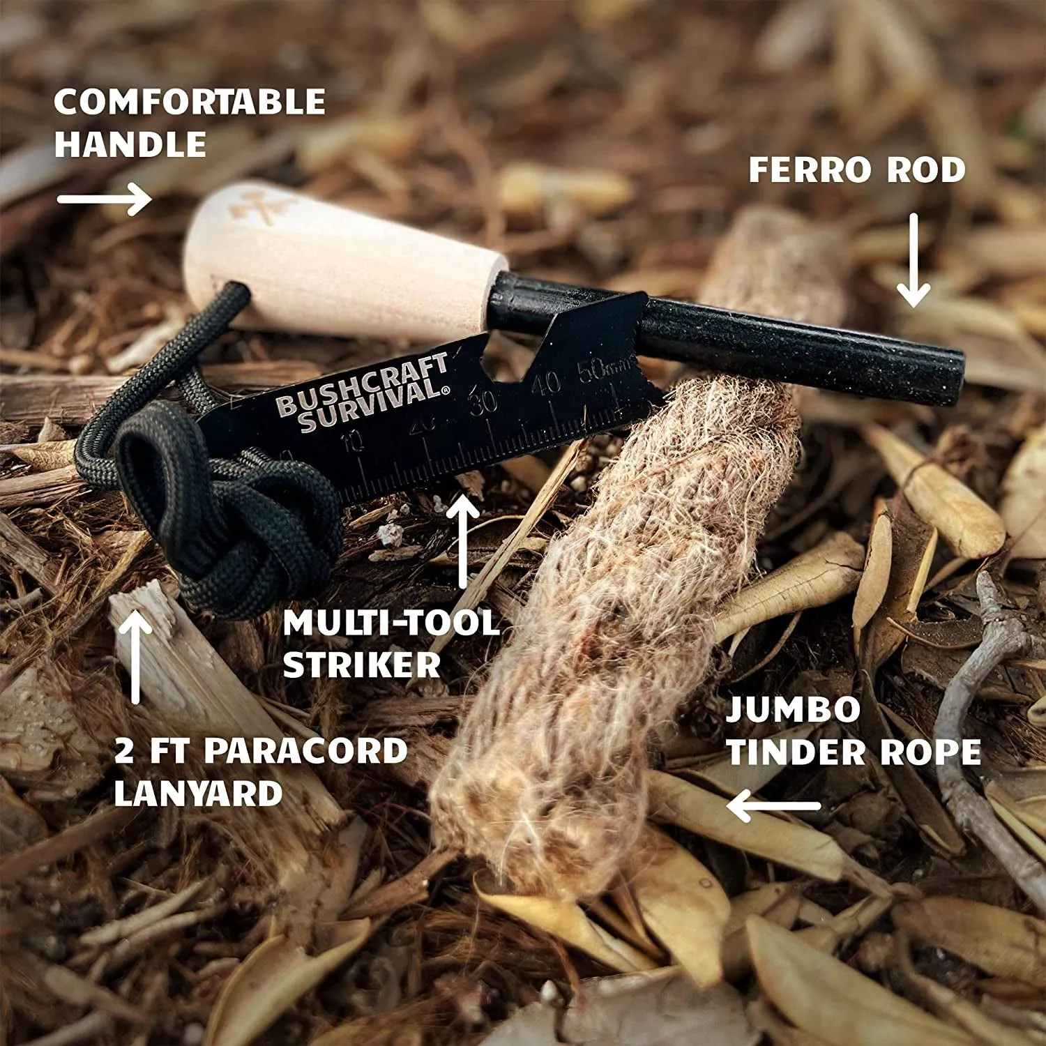 Flintastic Fire Up Your Camping Game Kit: Spark a Flame and Roast Your Marshmallows with Style!