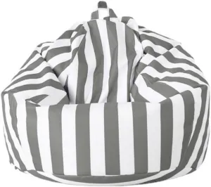 Floating Bean Bag for Pool,Outdoor Bean Bag Pouf Cover Without Filler Waterproof Puff Salon Beach Garden Beanbag Chair Corner Seat Puf Sac (Color : Gren, Size : D70cm-2.3ft-Cover)