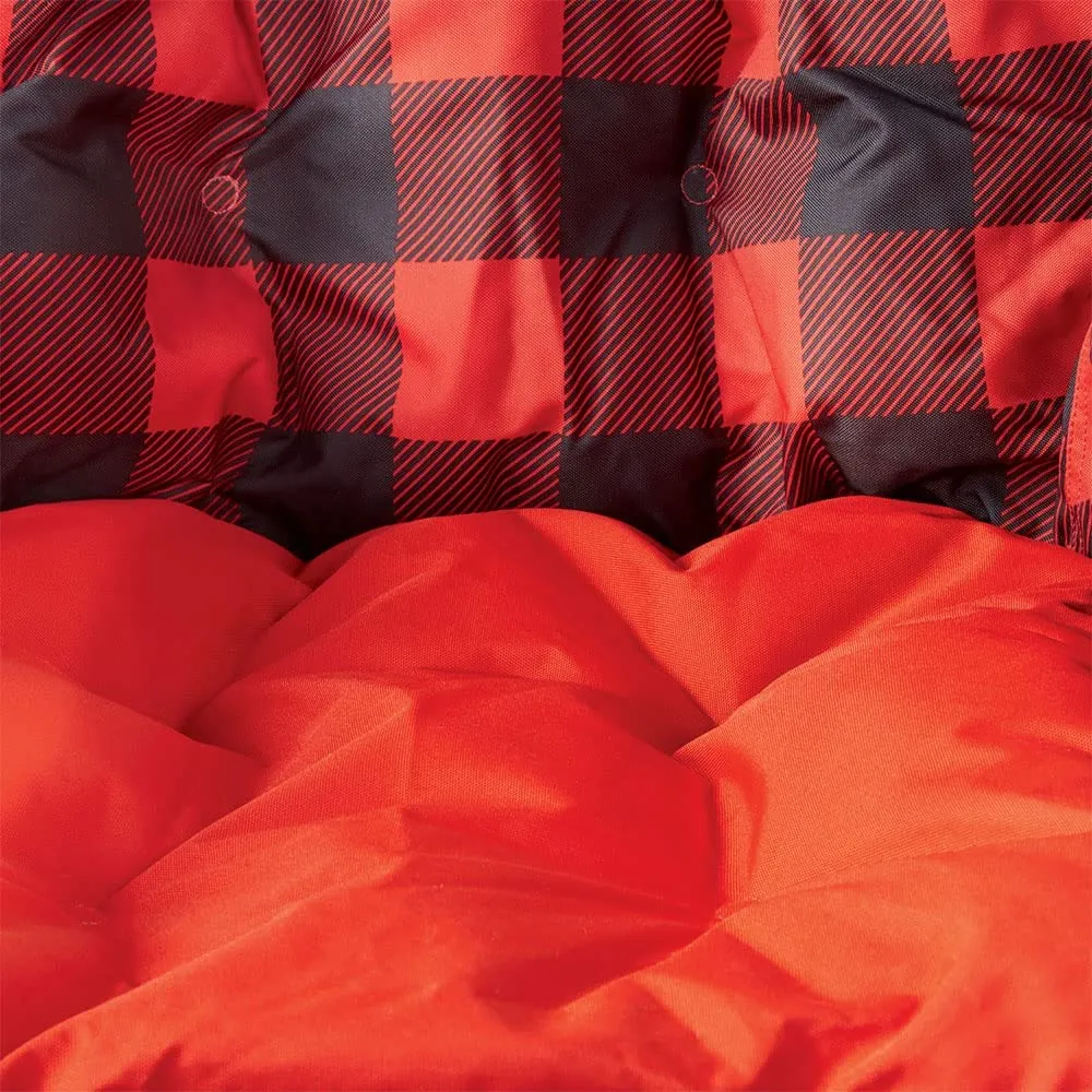 Guide Gear Oversized Club Camp Chair, 500-Lb. Capacity, Red Plaid