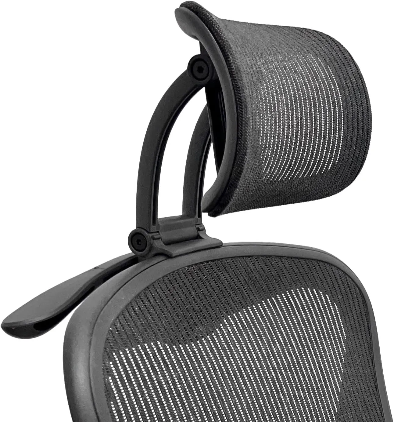 Headrest Attachment Compatible with Herman Miller Aeron Fully Adjustable Height & Tilt, Removable Coat Hanger Available Color for Classic.