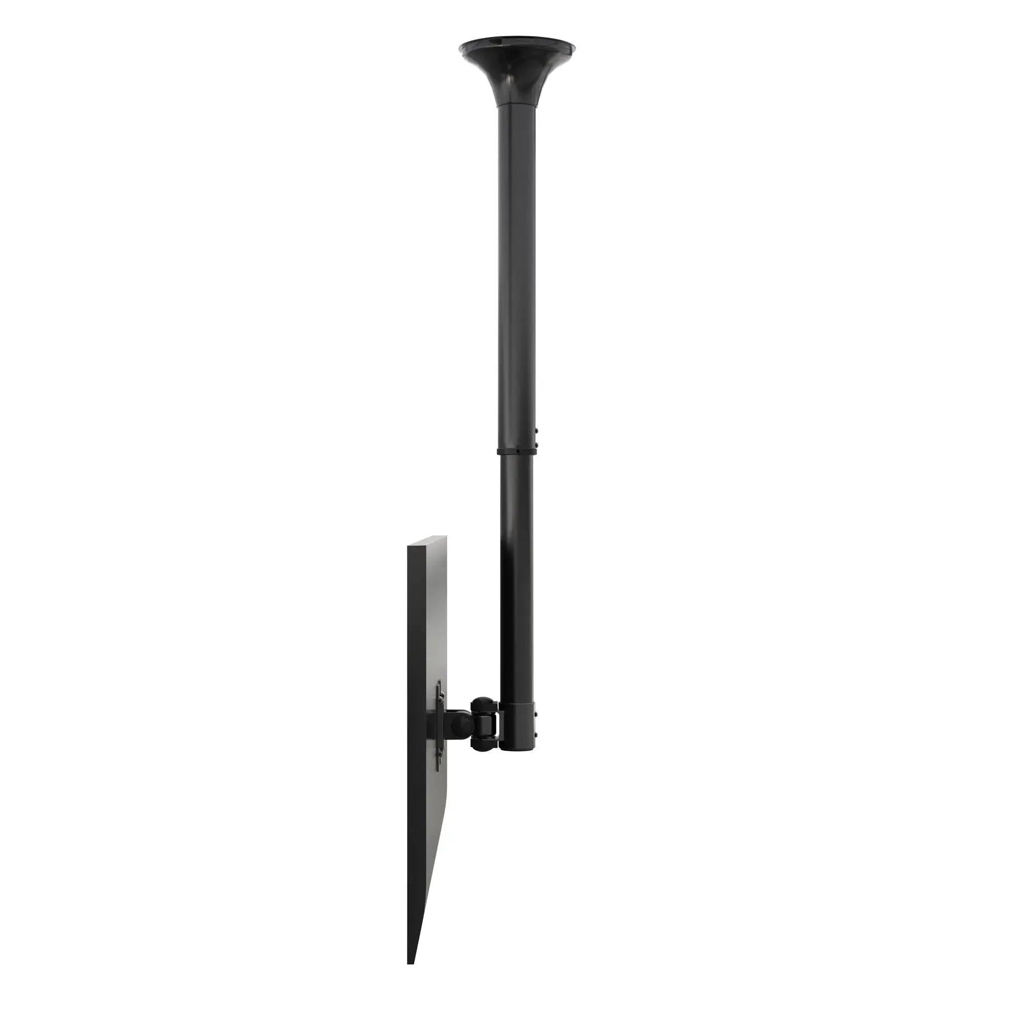 Height-Adjustable Ceiling Mount for Monitors and TVs
