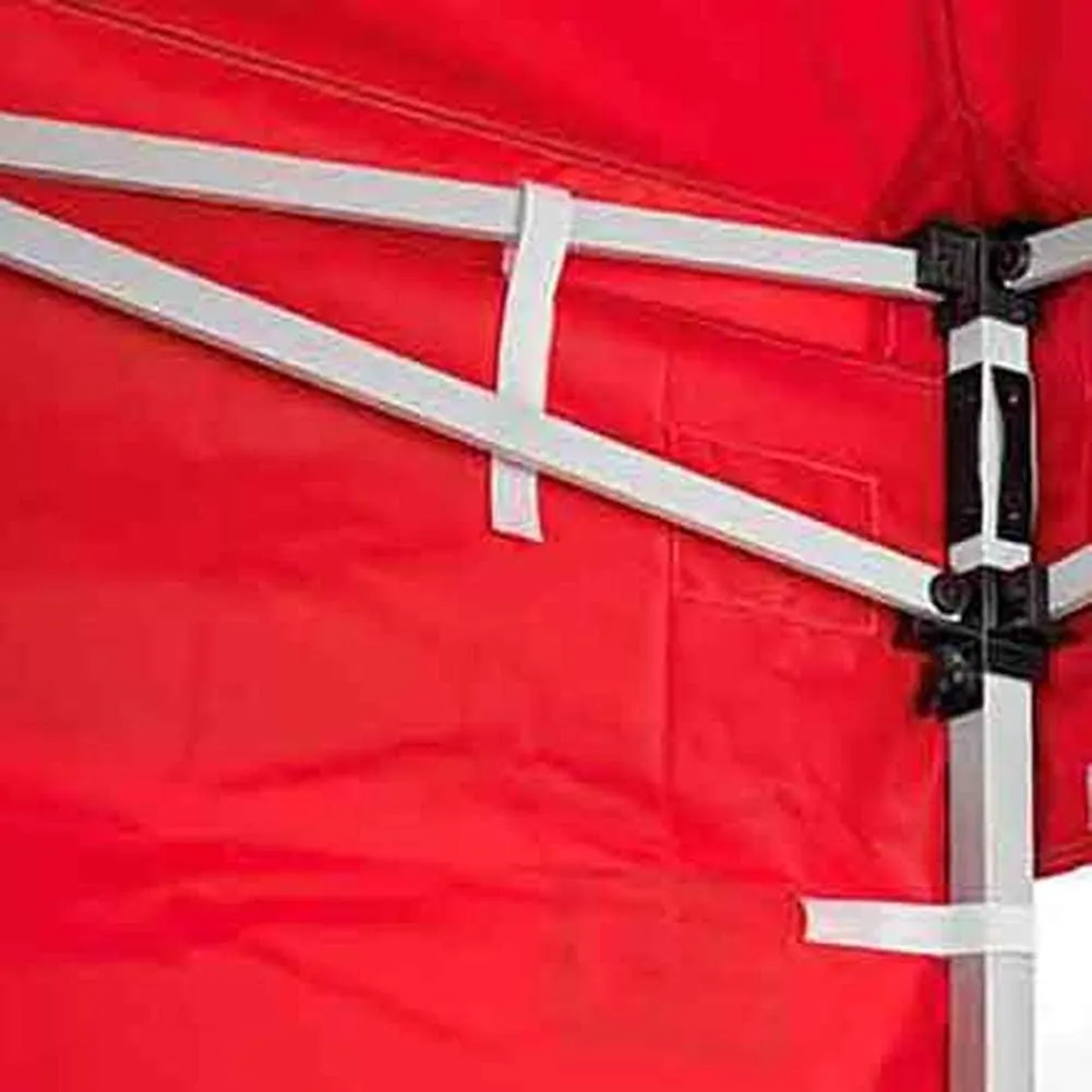Impact Canopy 10-Foot Canopy Tent Wall Set, 1 Solid Sidewall and 1 Middle Zipper Sidewall Only, White