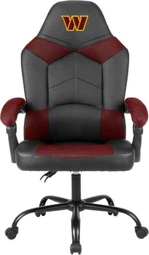 Imperial Black Washington Commanders Oversized Office Chair