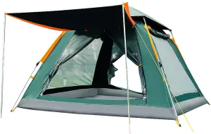 Instant Pop Up Tent 3-4 Person Family Camping Tent Portable Tent Automatic Tent Waterproof Windproof for Camping Hiking Festival Gathering and Picnic