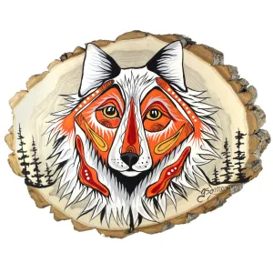 Jessica Somers 'Fire Starter' Wood Artwork