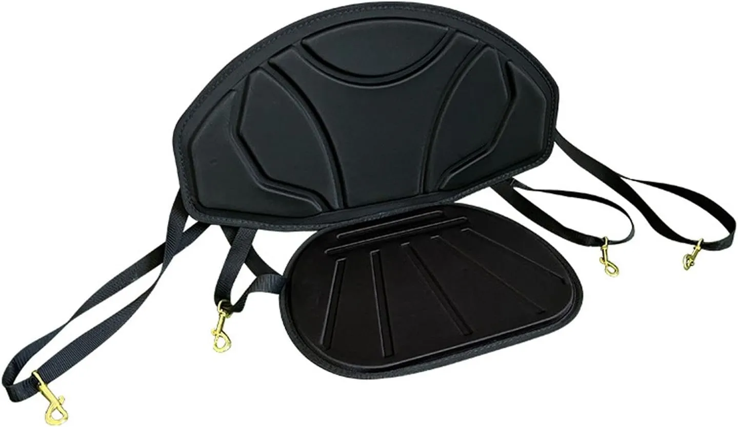 Kayak Seat Padded Sitting Pad Portable Replacement Back Rest Cushion Fishing Boat Seat for Fishing Bleachers Drifting Rafting