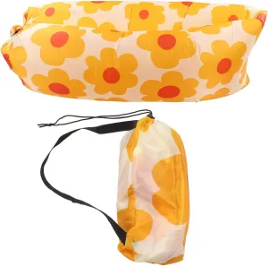 Keebgyy Inflatable Couch, Portable, Water Proof and Anti Air Leaking Design, Ideal Couch for Backyard Lakeside Beach Traveling Camping Picnics and Music Festivals Camping Compression Sacks
