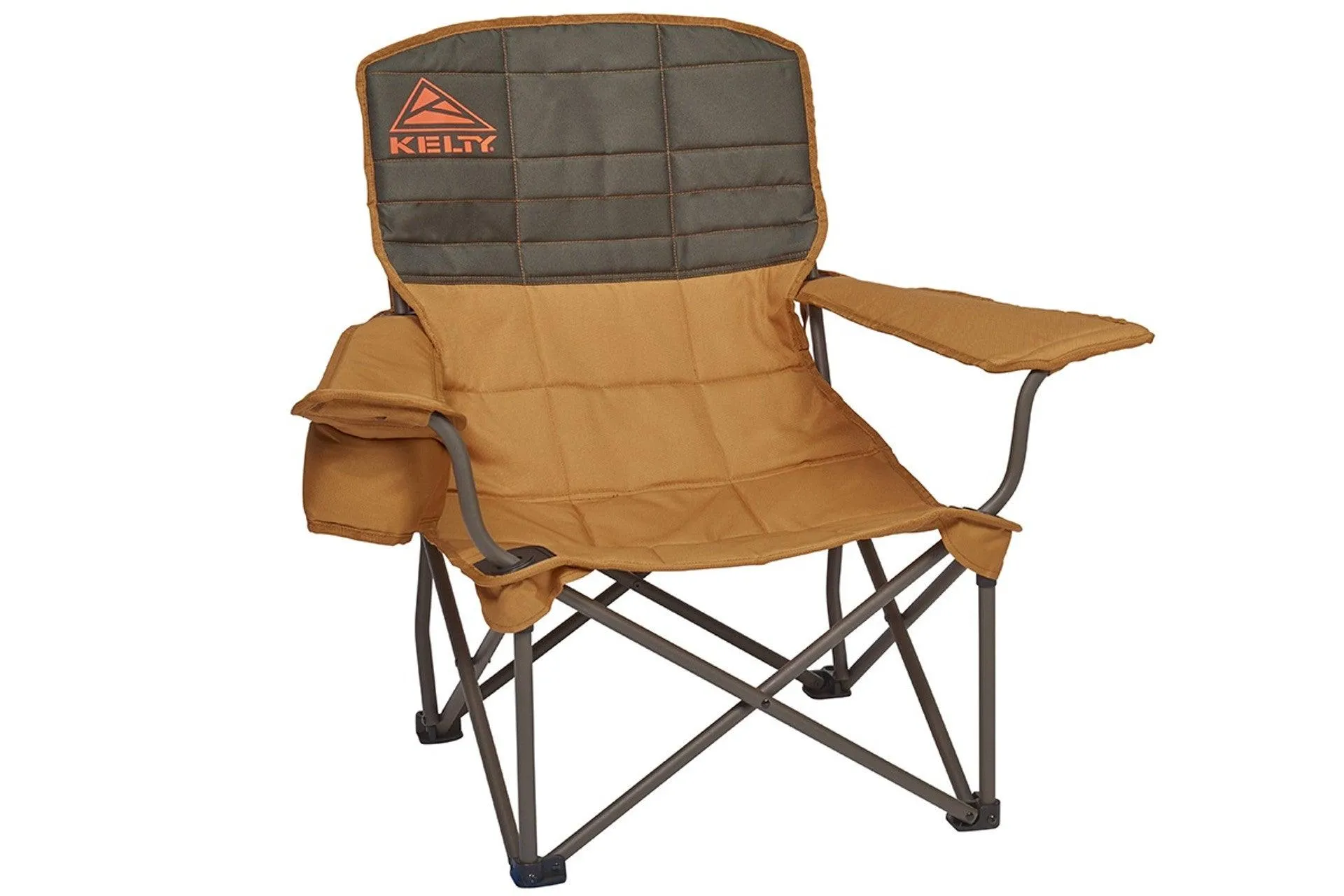 Kelty Lowdown Camping Foldable Chair Insulated Drink Holders
