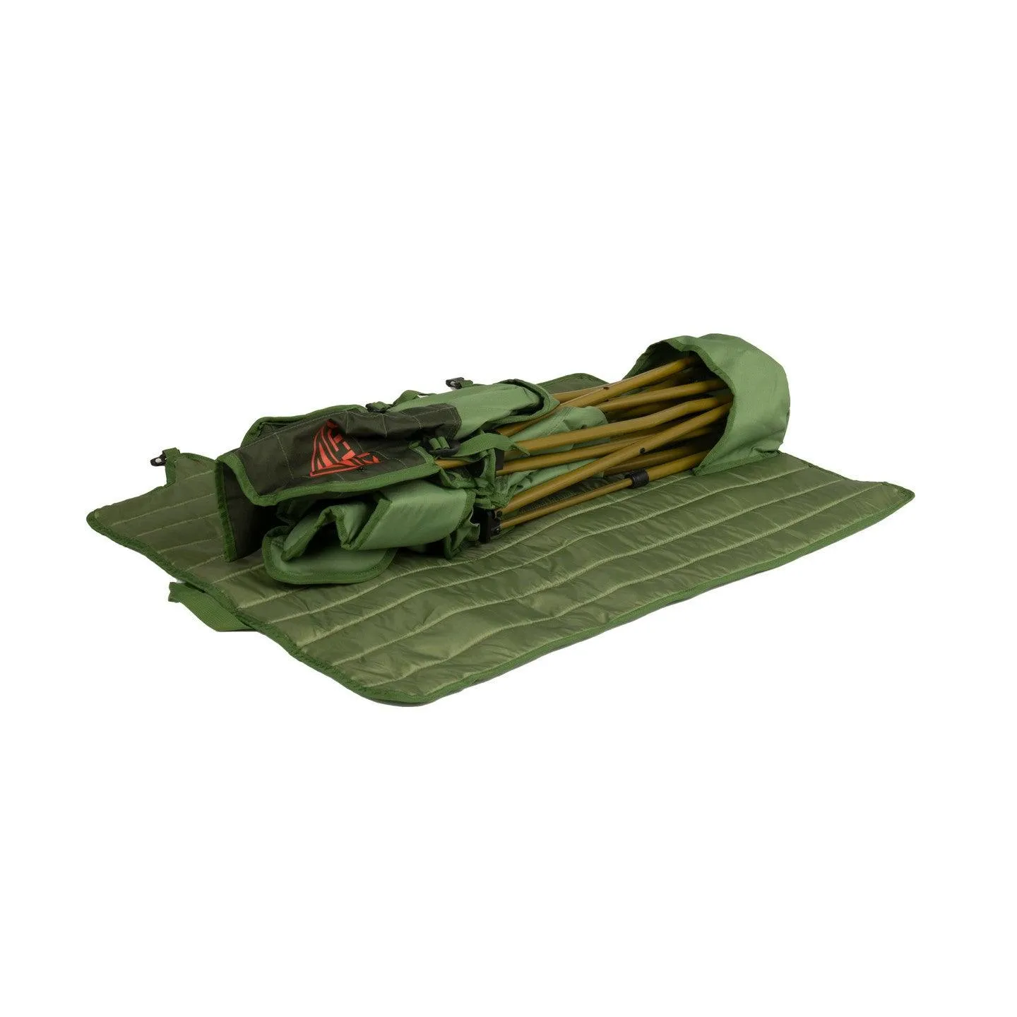 Kelty Lowdown Camping Foldable Chair Insulated Drink Holders