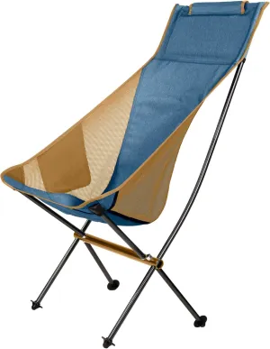 Klymit Ridgeline Camping Chair for Adults, Folding Chair for Outside, Blue