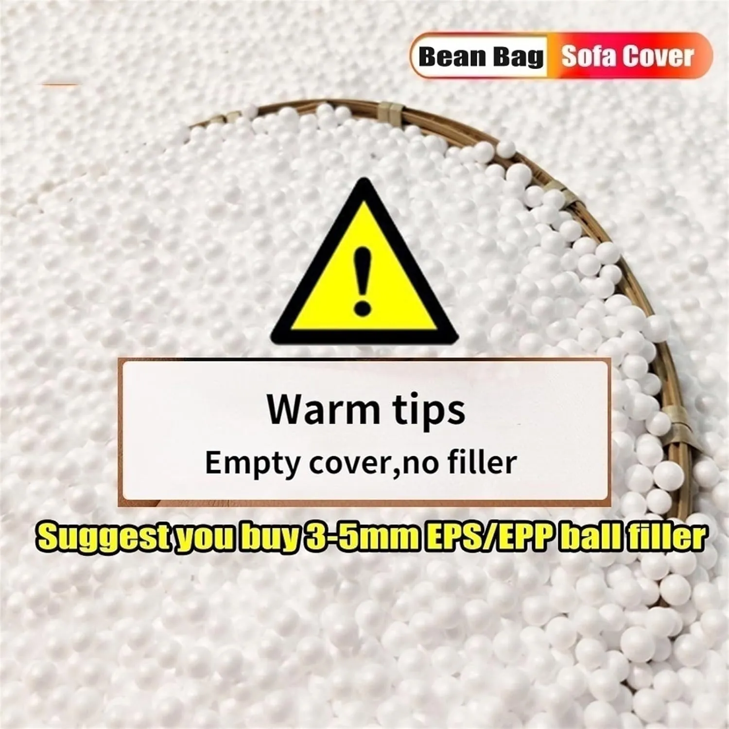 Large Small Lazy Sofa Cover Chairs Without Filler Linen Cloth Lounger Seat Bean Bag Pouf Puff Couch Tatami Living Room Bedroom (Color : Beige, Size : 100x120cm)