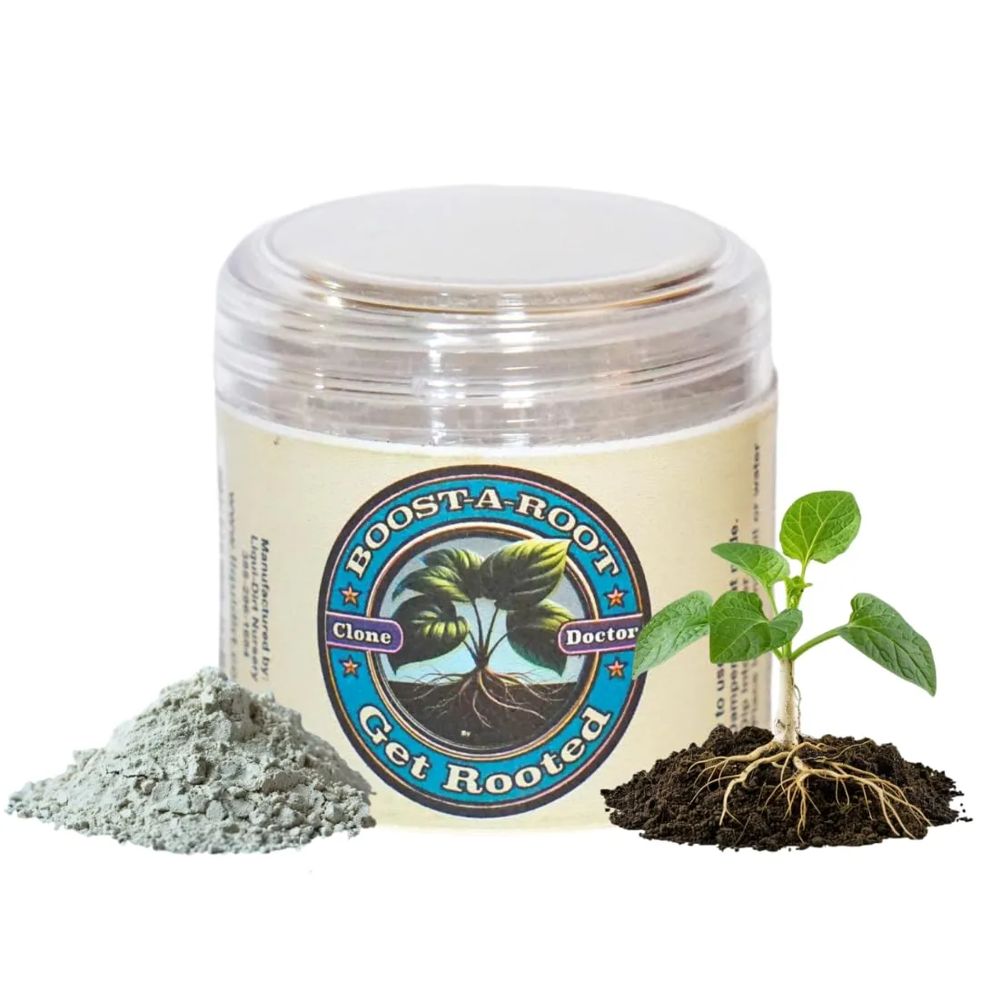 Liqui-Dirt Rooting Hormone Powder - All-Natural Root Stimulator for Faster Root Growth - Plant Starter Nutrients - 1.25 Ounce Tub - Organic & Chemical-Free