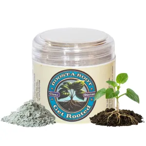 Liqui-Dirt Rooting Hormone Powder - All-Natural Root Stimulator for Faster Root Growth - Plant Starter Nutrients - 1.25 Ounce Tub - Organic & Chemical-Free