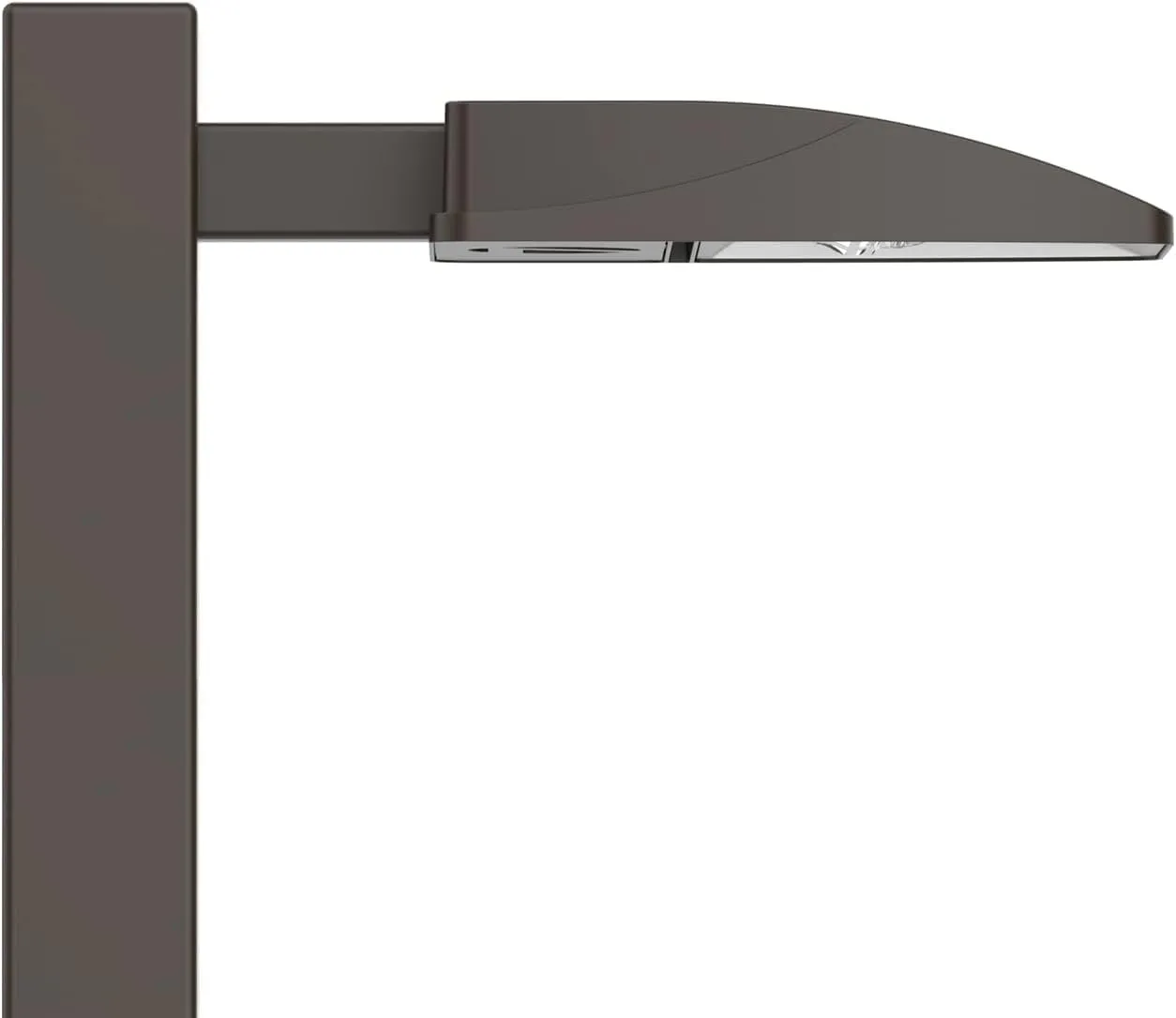 Lithonia Lighting ESX1 LED P2 40K R3 MVOLT UPA BLS DDBXDM3 Type 3 Optic MVOLT Universal Pole Mounting Bi-Level Area Bronze Post Light