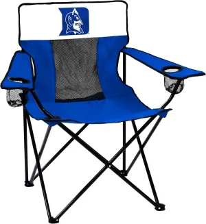 Logo Brands NCAA Collegiate Unisex Adult Elite Chair with Two Cups Holder, One Size, Multicolor