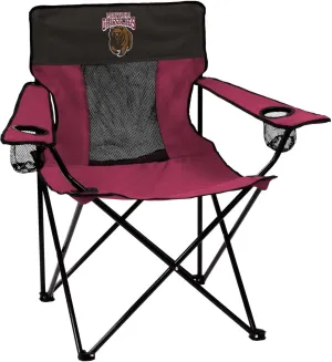 Logo Brands NCAA Collegiate Unisex Adult Elite Chair with Two Cups Holder, One Size, Multicolor