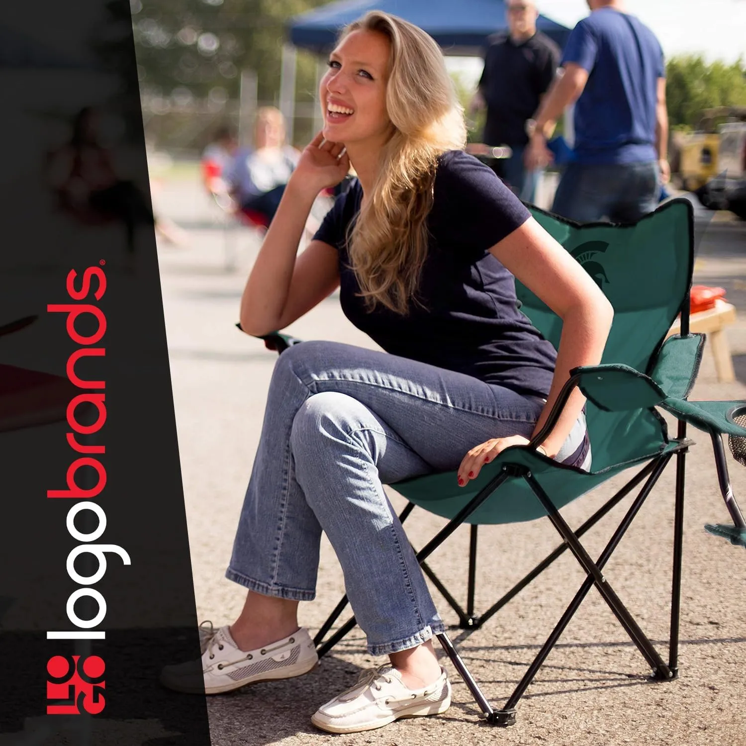 Logo Brands NCAA Unisex Quad Chair