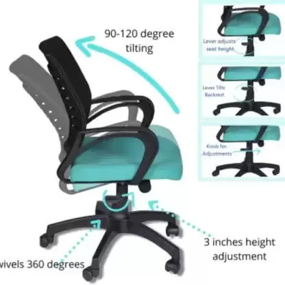 Low Back Executive Chair with Nylon Base