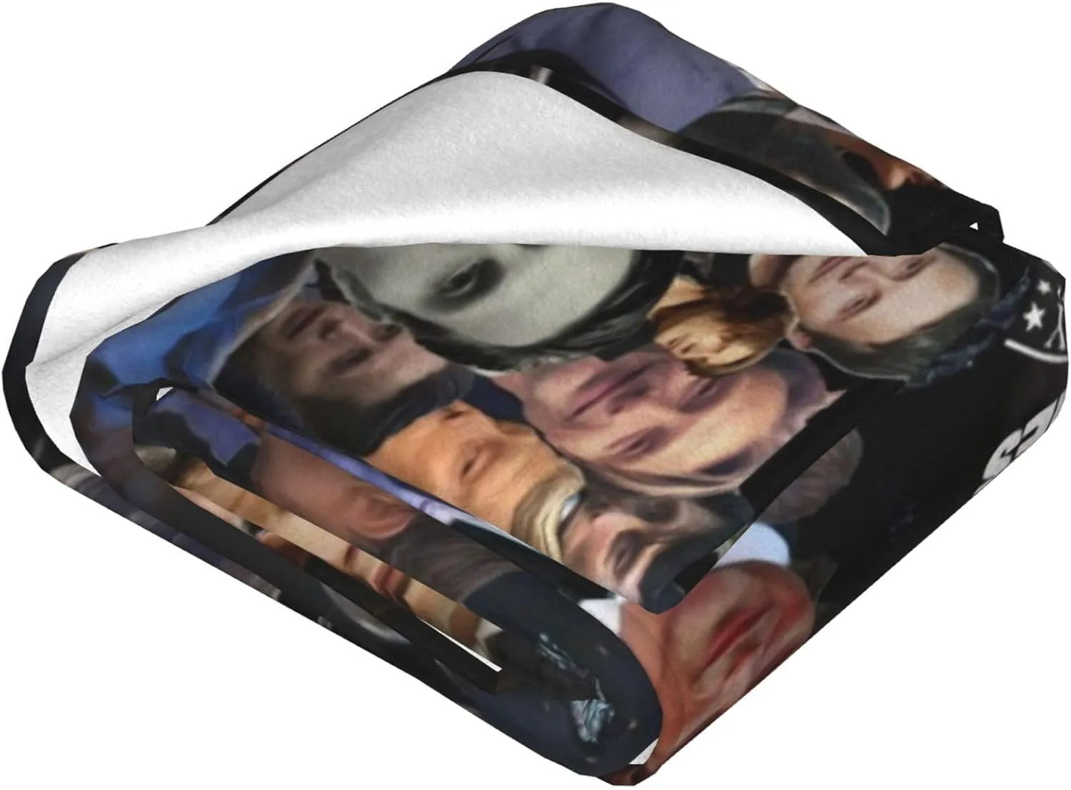 Mads Mikkelsen Blanket Flannel Fleece Printed Throw Blankets Ultra Soft Micro Warm Blanket for All Season Bedding Chair Sofa Couch Bed 50"x40"