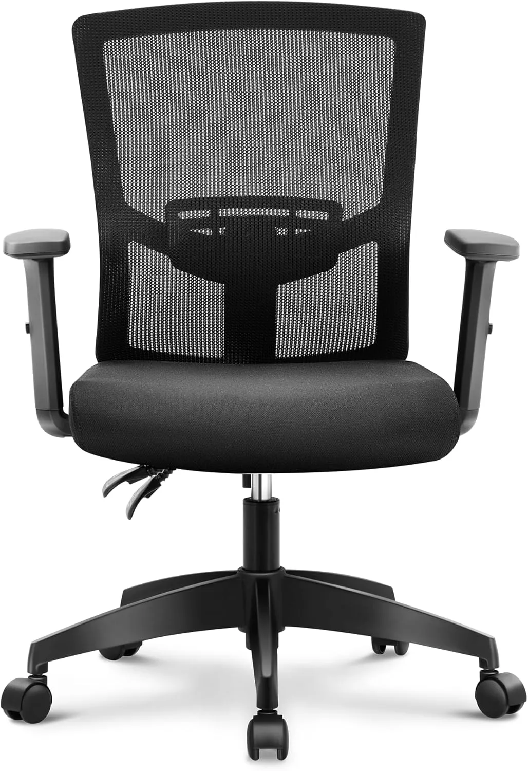 MAISON ARTS Mesh Office Chair Ergonomic Home Desk Chair Mid-Back Computer Task Chair with Breathable Mesh and Adjustable Armrests for Home Office