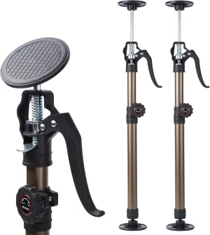 MANQO Cabinet Jack for Installing Cabinet，Adjustable Support Pole，3rd Hand Support System，Extend from 19.29 inch to 43.30 inch,Supports up to 132 lbs for Drywall 2Pcs Set (Patent Design)