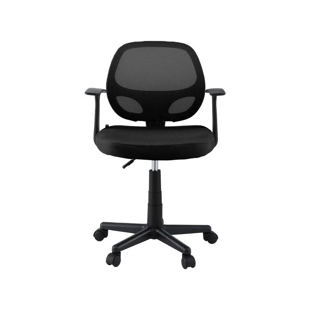 Mesh Mid-Back Office Chair - Black