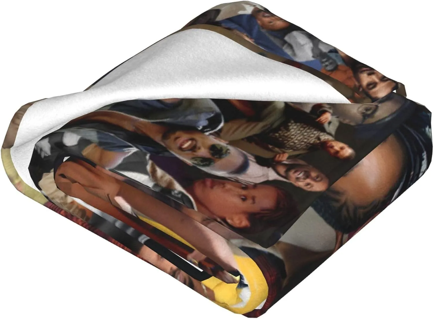 Michael B. Jordan Blanket Flannel Fleece Printed Throw Blankets Ultra Soft Micro Warm Blanket for All Season Bedding Chair Sofa Couch Bed 50"x40"